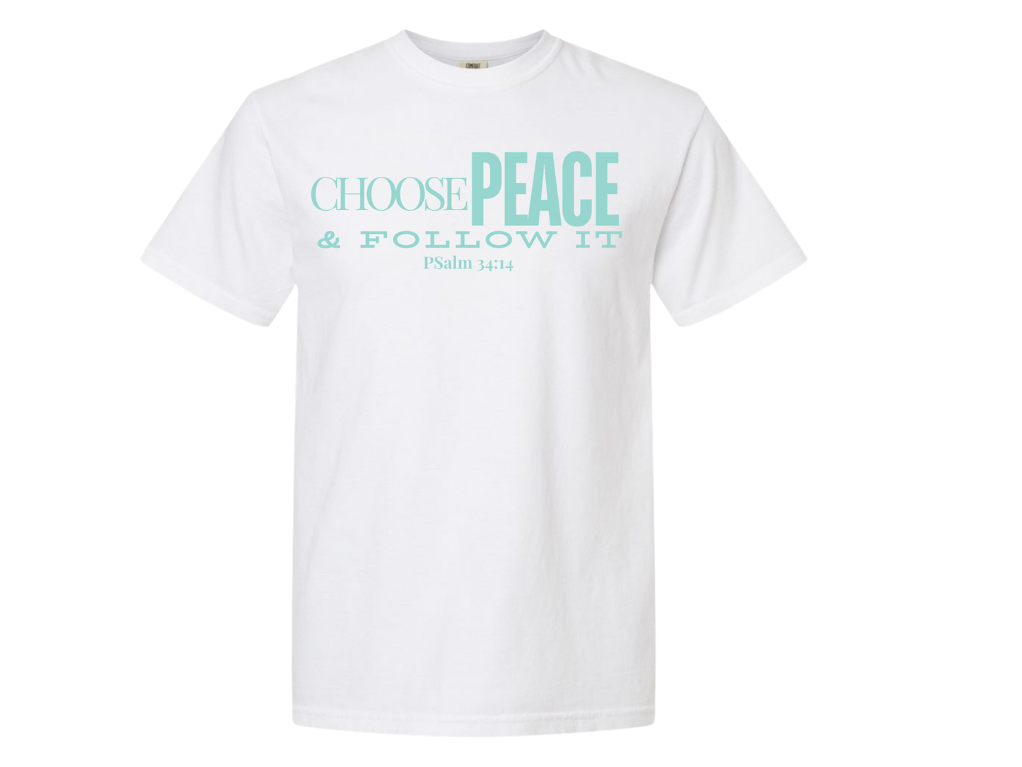 CHOOSE PEACE & FOLLOW IT/BUSCA LA PAZ Y SIGUELA