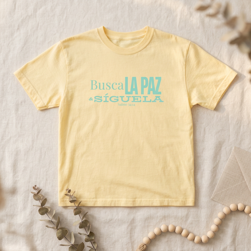 CHOOSE PEACE & FOLLOW IT/BUSCA LA PAZ Y SIGUELA