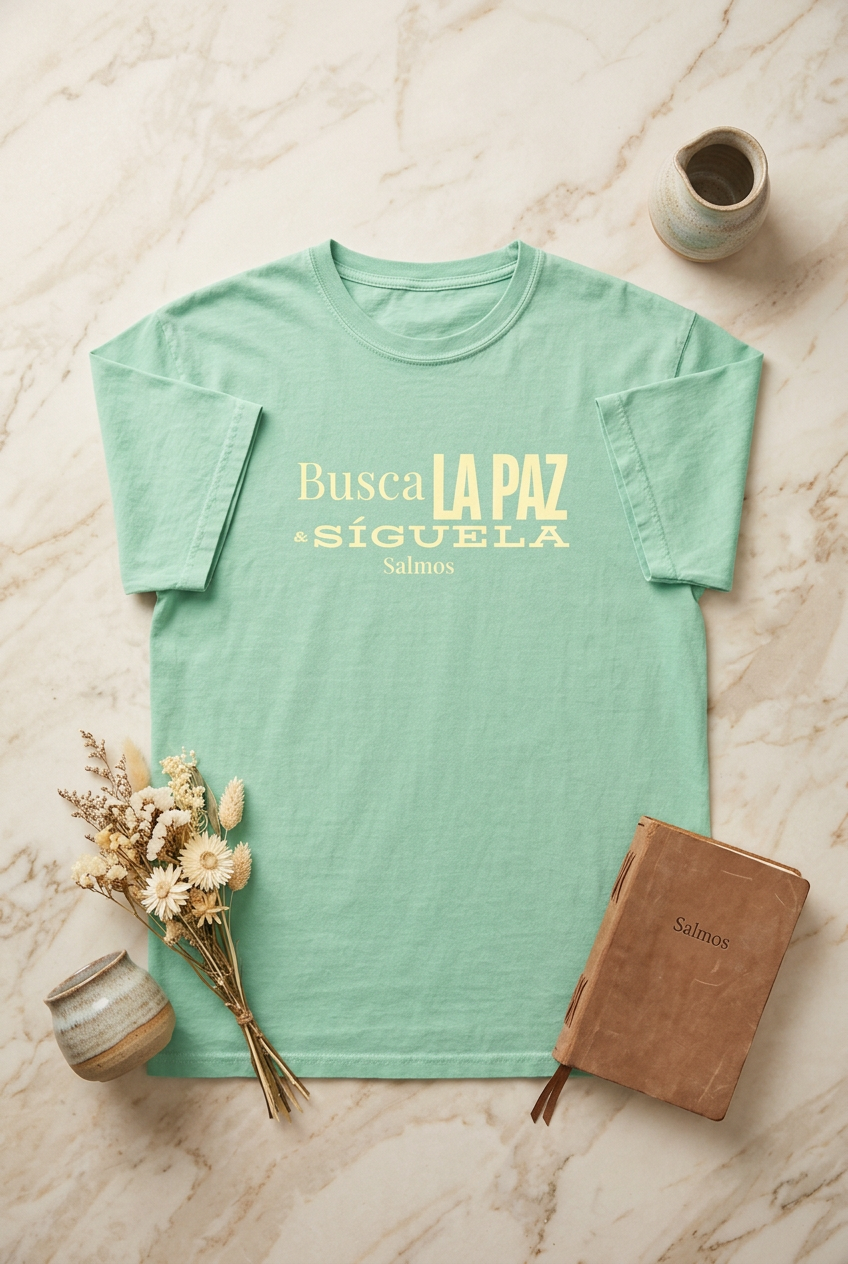 CHOOSE PEACE & FOLLOW IT/BUSCA LA PAZ Y SIGUELA