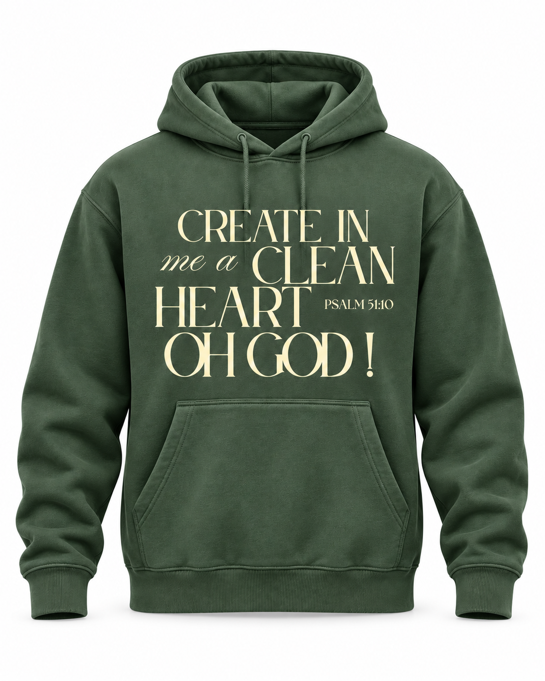 Clean Heart Sage Hoodie