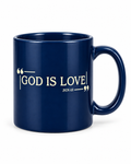 God Is Love Navy Mug